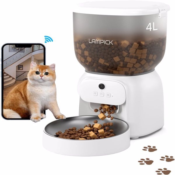 Automatic Cat Feeder With Camera