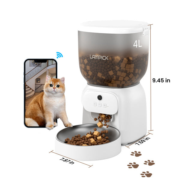 Automatic Cat Feeder With Camera